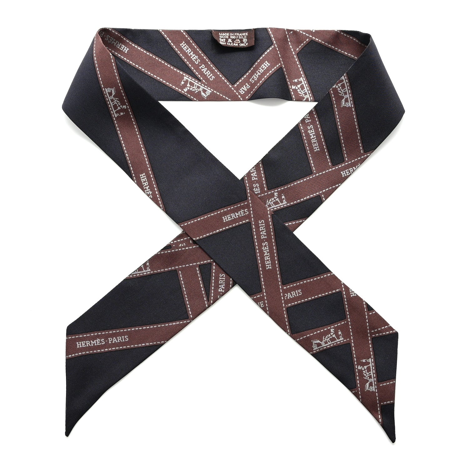 Hermes Silk Bolduc Twilly 1 of 4