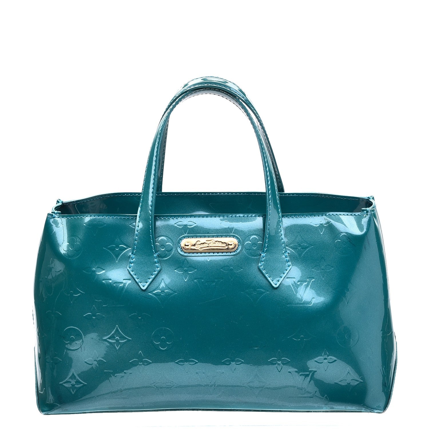 Louis Vuitton Vernis Wilshire PM Blue Galactic 1 of 7