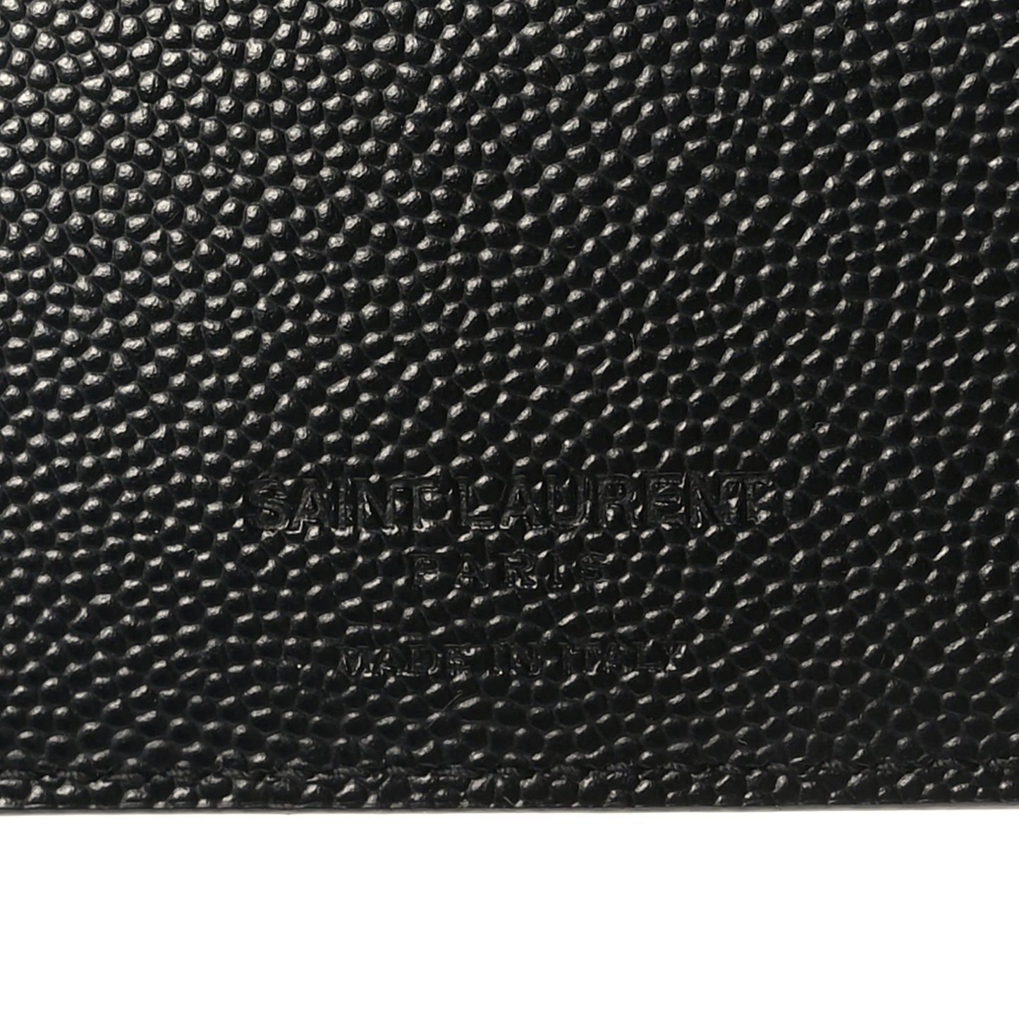 Calfskin East West Wallet Black