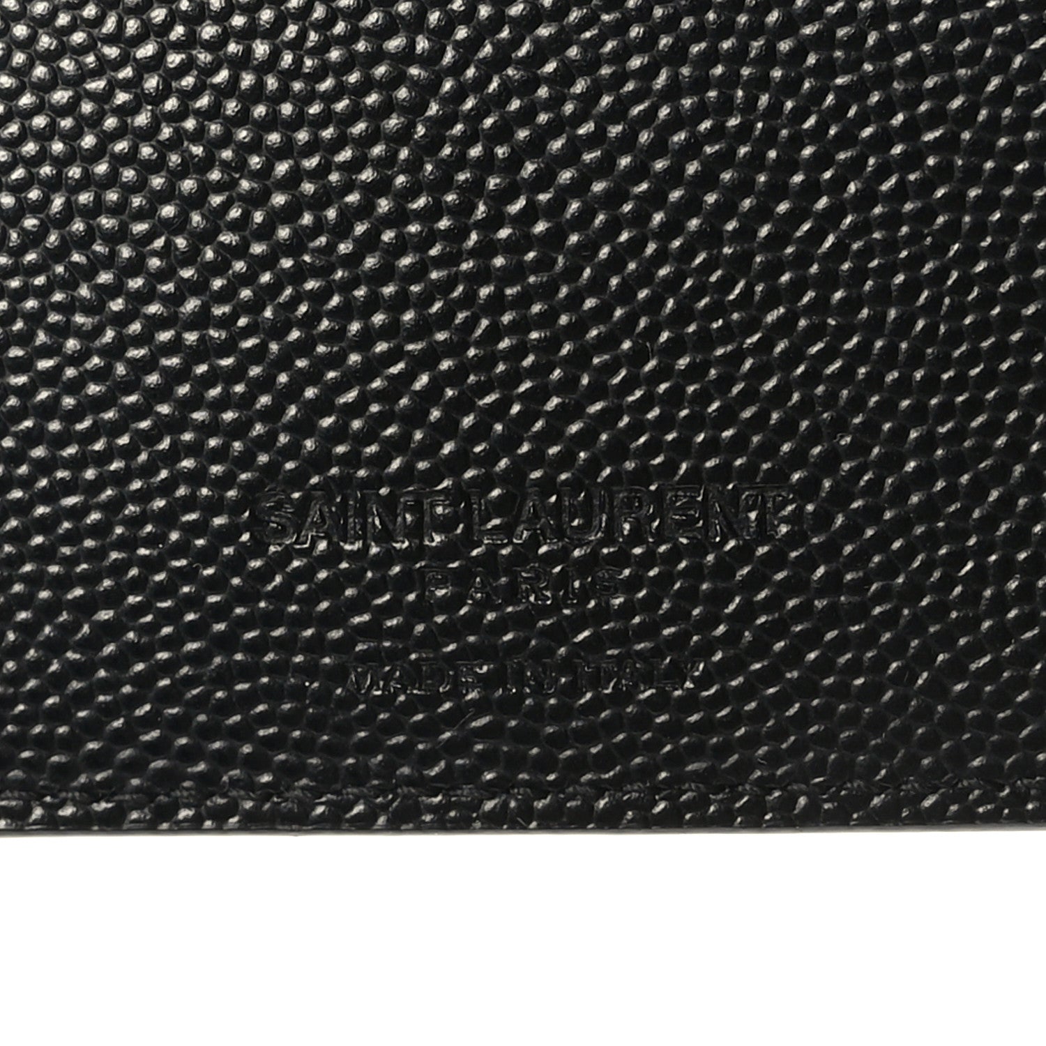Saint Laurent Calfskin East West Wallet Black 7 of 7