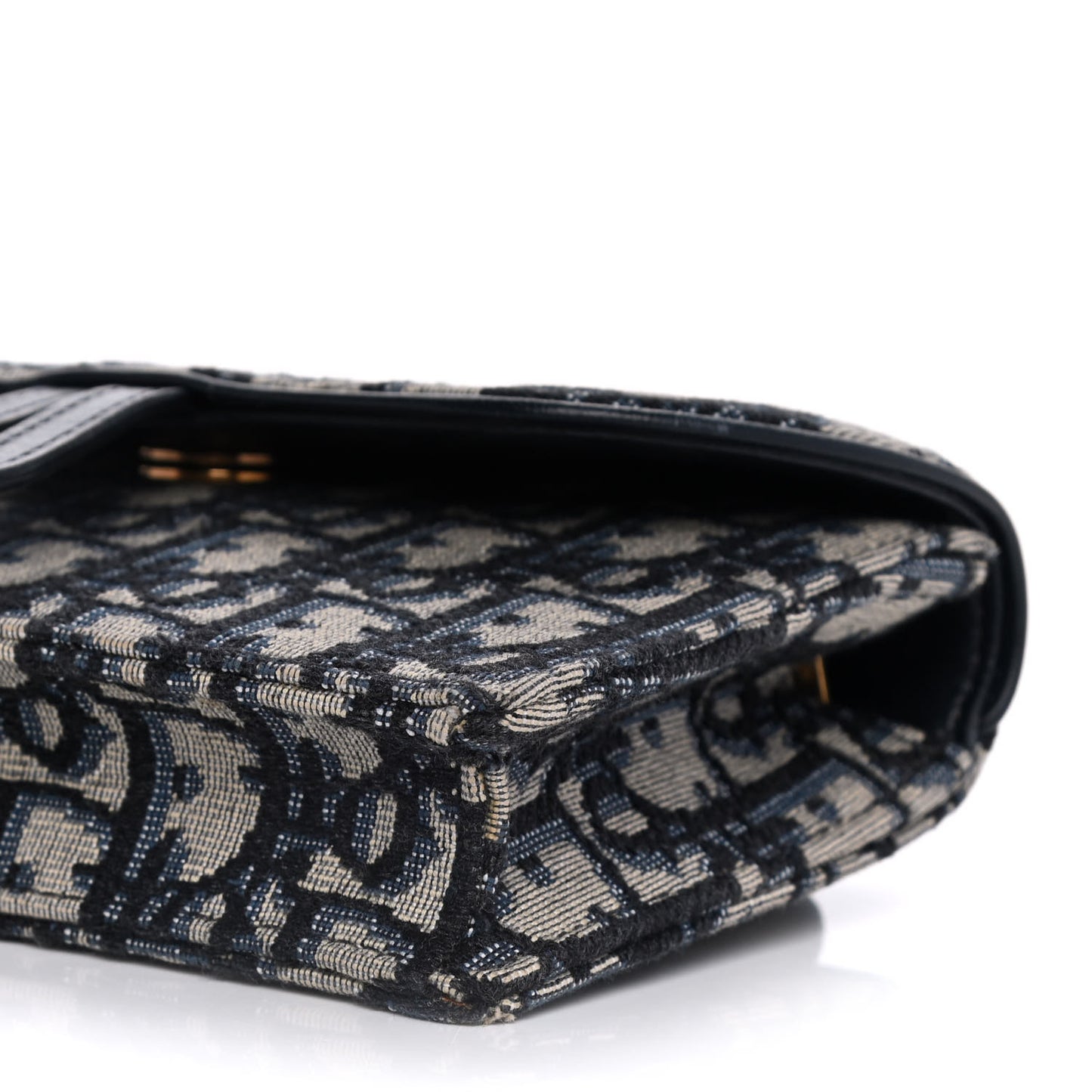 Oblique Saddle Belt Bag Blue