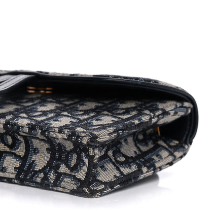 Christian Dior Oblique Saddle Belt Bag Blue 7 of 16