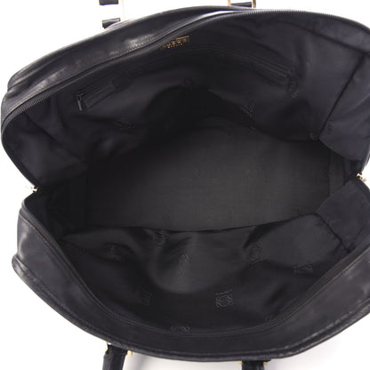 Loewe Calfskin Amazona Weekender Tote Black 5 of 13