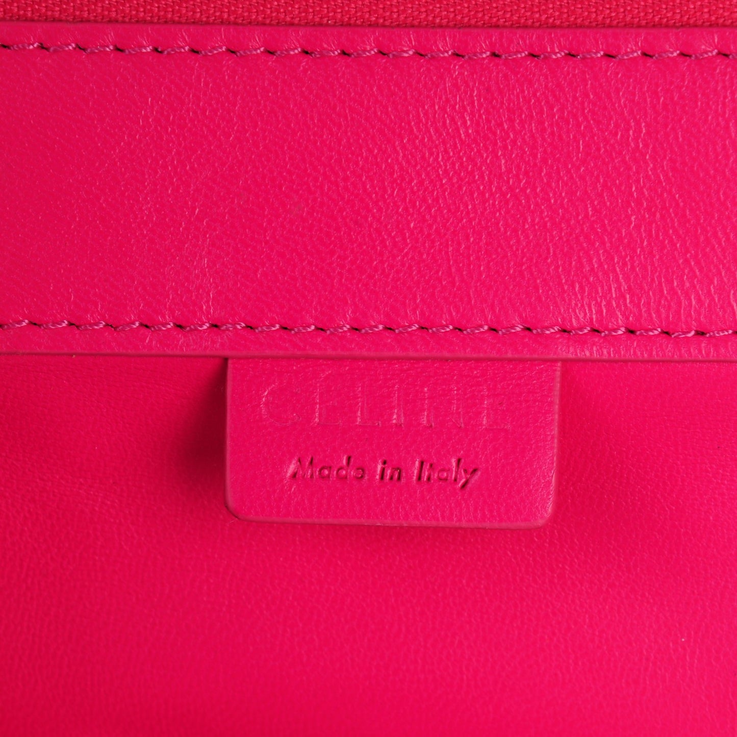 Lambskin Vertical Bi-Cabas Hibiscus