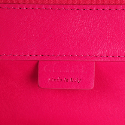 Celine Lambskin Vertical Bi-Cabas Hibiscus 7 of 8
