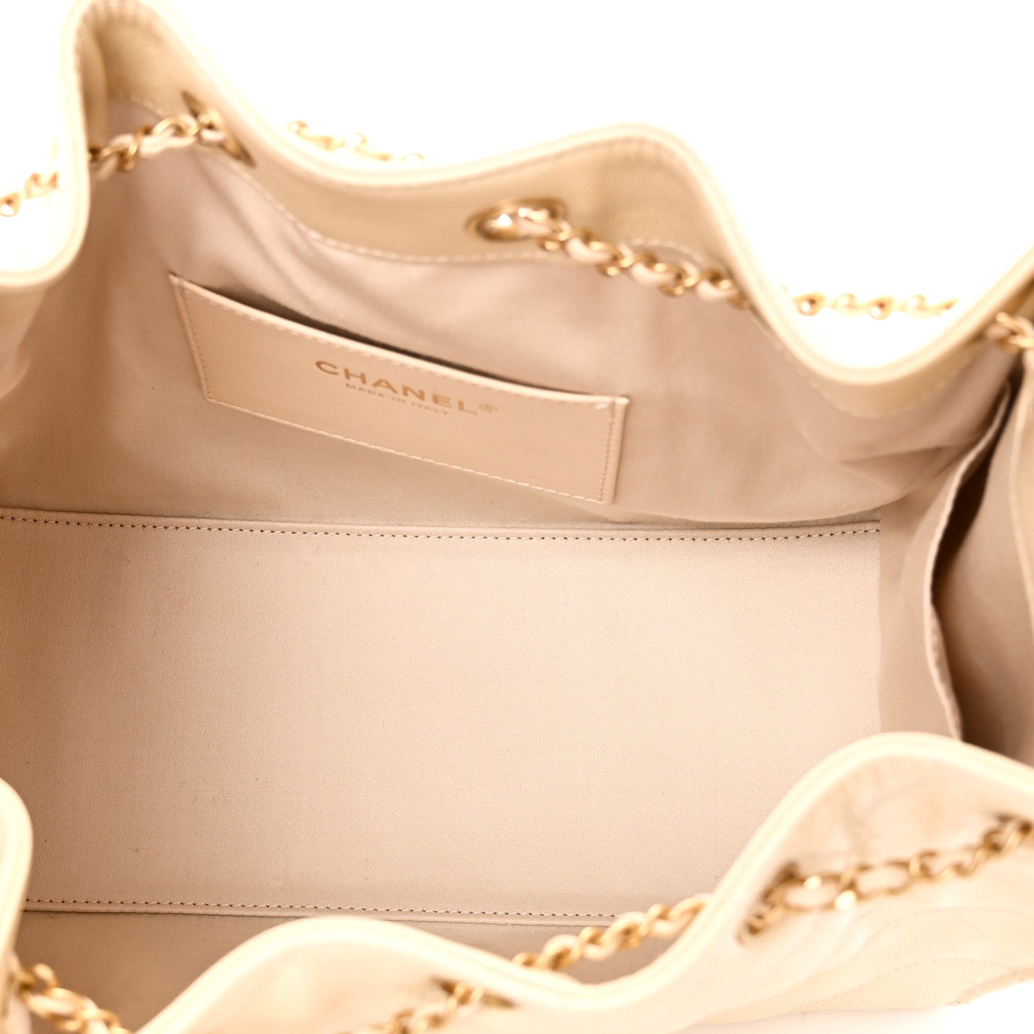 Chanel Caviar Quilted Small Chanel 25 Handbag Light Beige 5 of 10