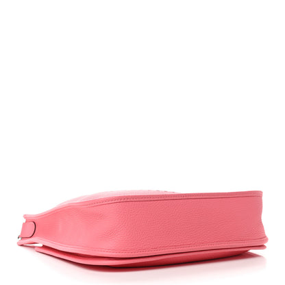 Hermes Taurillon Clemence Evelyne III PM Rose Azalee 3 of 8