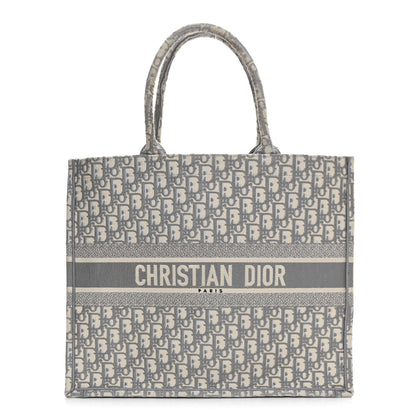 Christian Dior Oblique Large Book Tote Grey 1 of 10