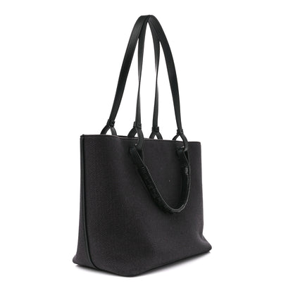 Loewe Canvas Calfskin Medium Anagram Tote Anthracite 3 of 10