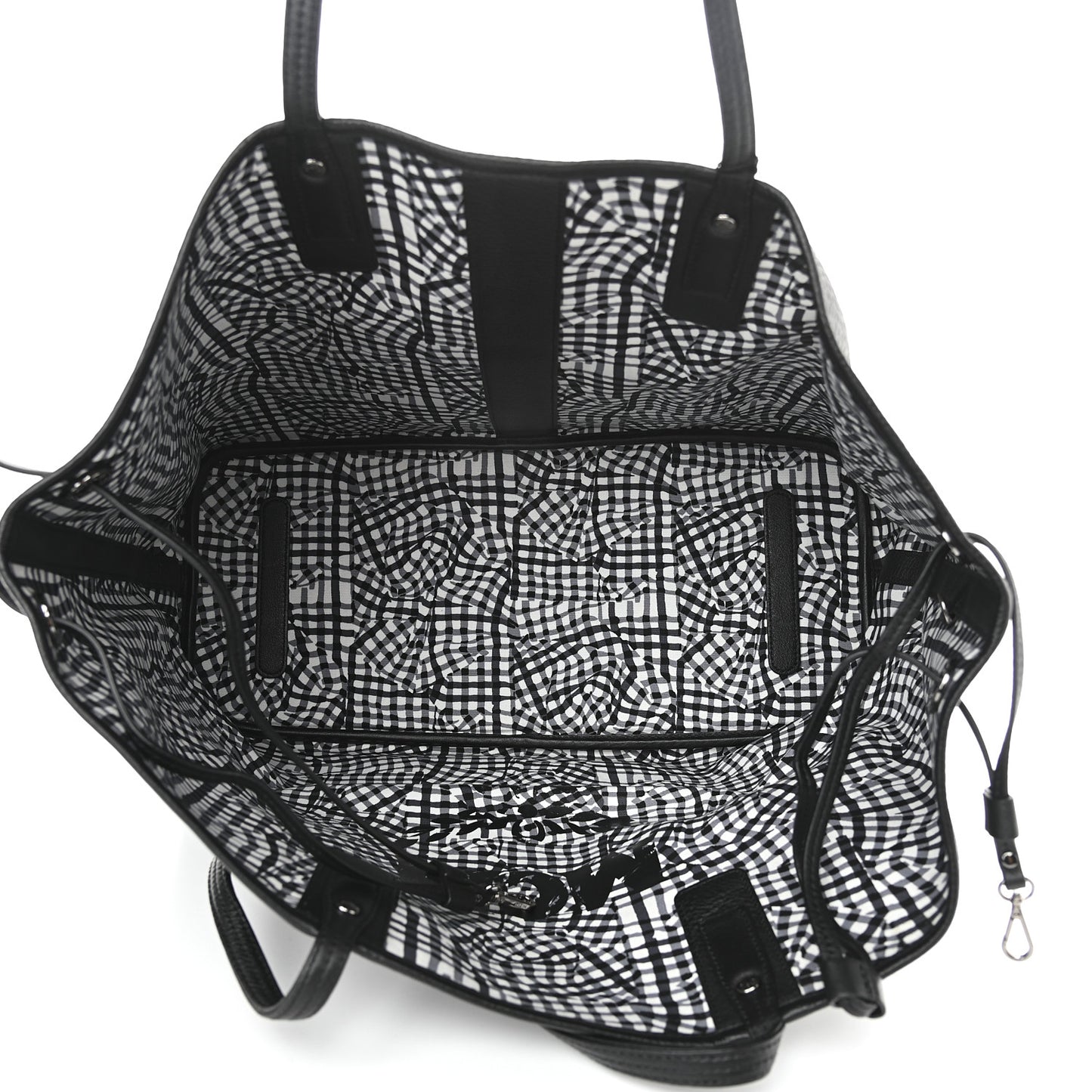 Visetos Large Liz Reversible Shopper Tote Black