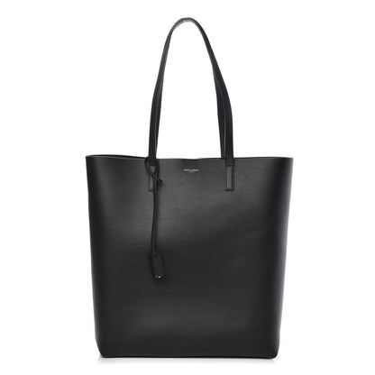 Saint Laurent Calfskin Medium Shopping Tote Black 1 of 13