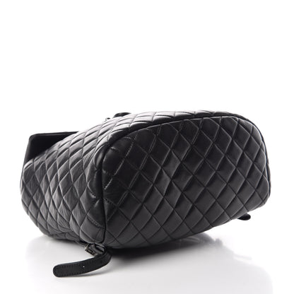 Chanel Lambskin Quilted Large Urban Spirit Backpack Black 4 of 10