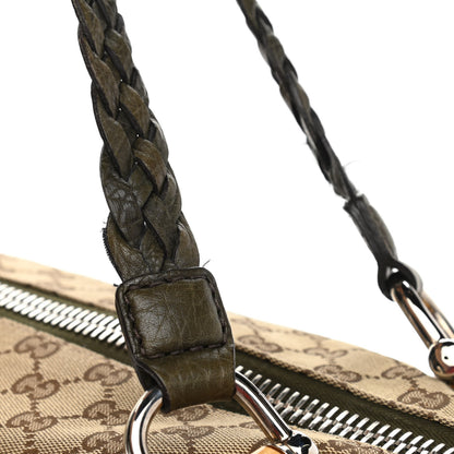 Gucci Monogram Bamboo Bar Medium Tote Olive 12 of 12