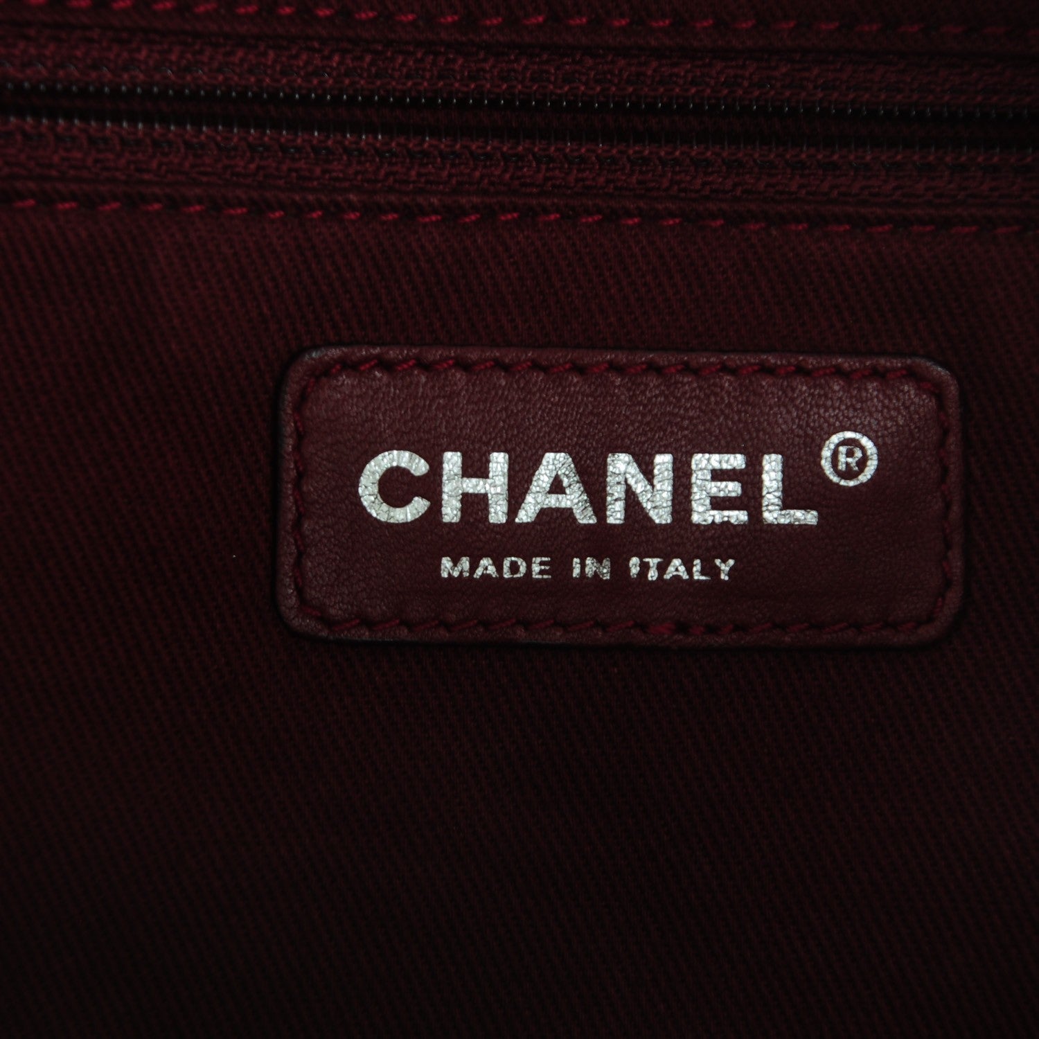 Chanel Aged Calfskin Quilted Large Cotton Club Tote Pearl 6 of 8