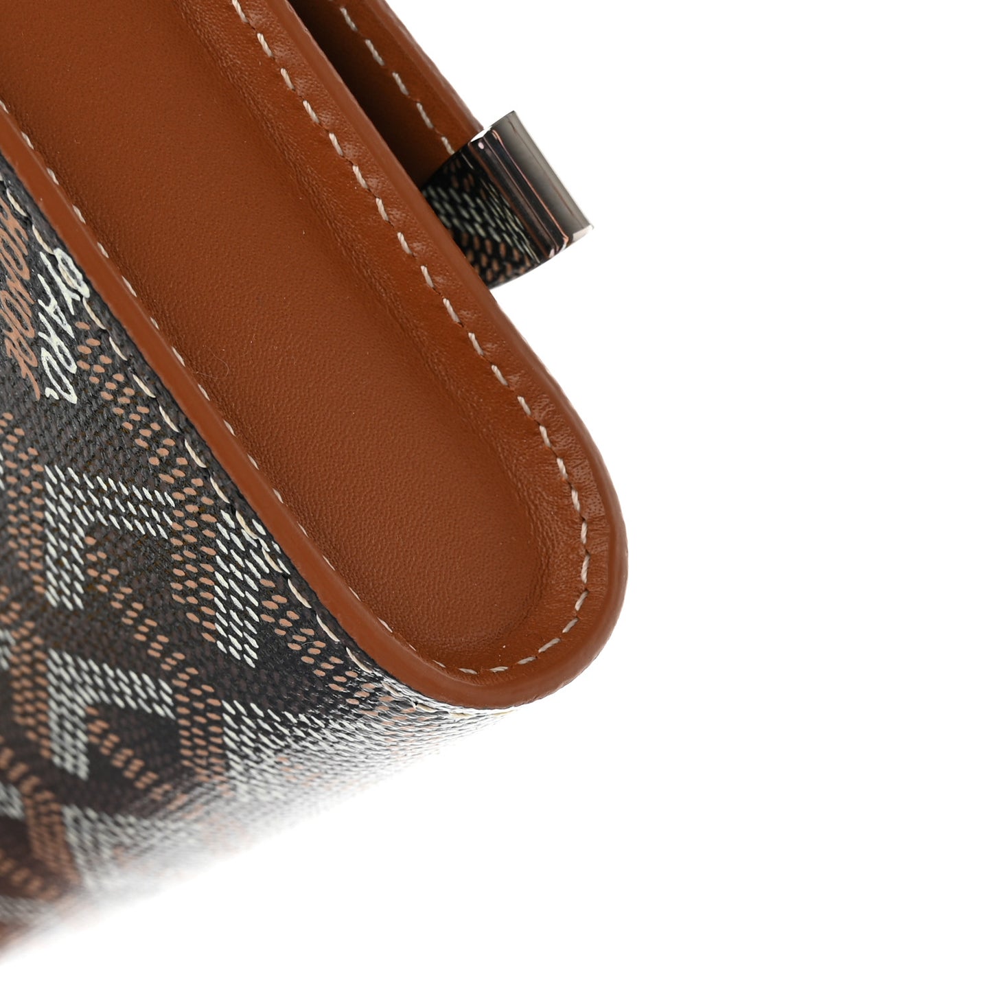 Goyardine Monte Carlo Mini Phone Case Black