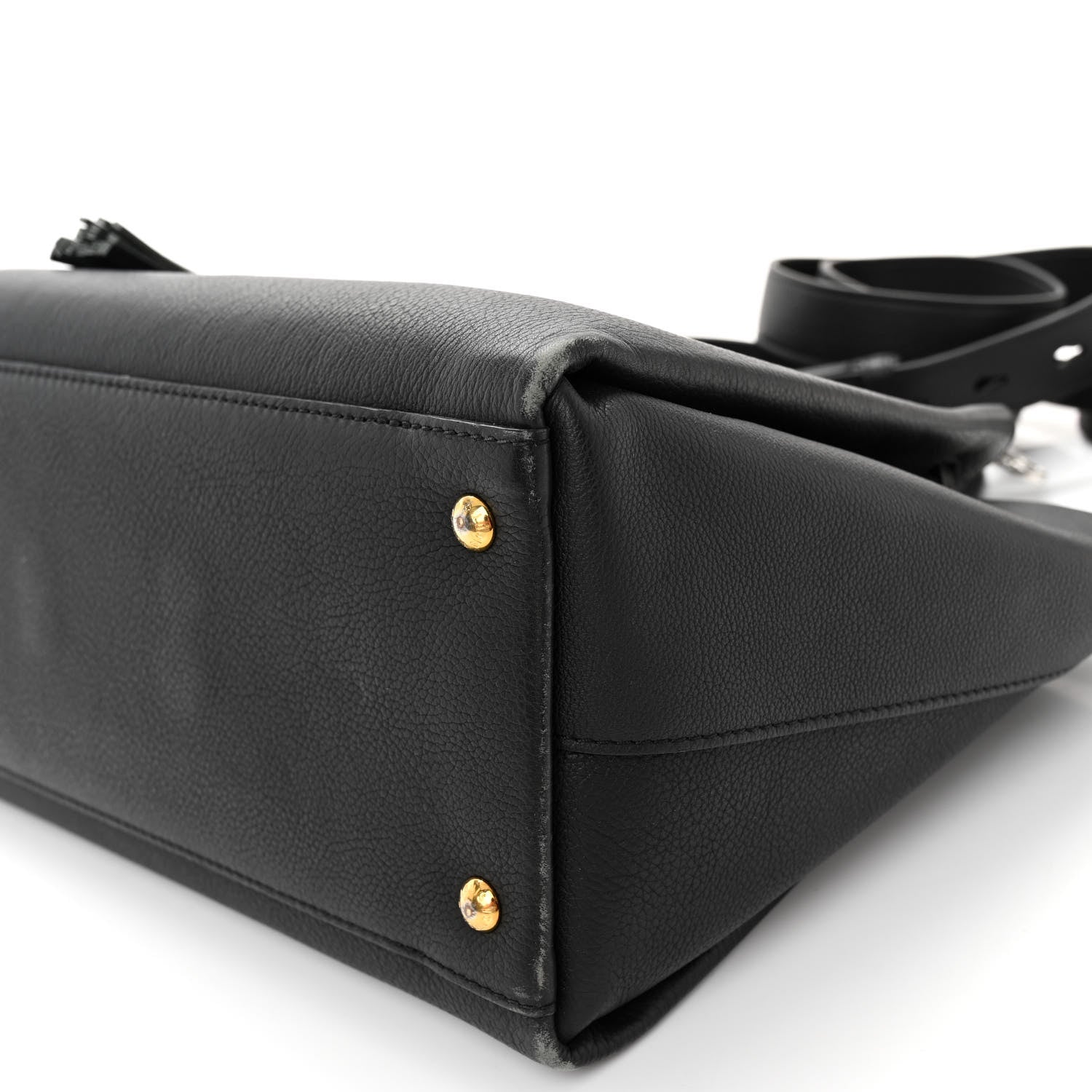 Louis Vuitton Calfskin Lockmeto Black 9 of 10
