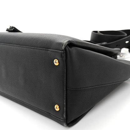Louis Vuitton Calfskin Lockmeto Black 9 of 10