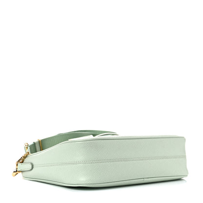 Prada Saffiano Lux Re-Edition 2005 Shoulder Bag Acqua 4 of 10