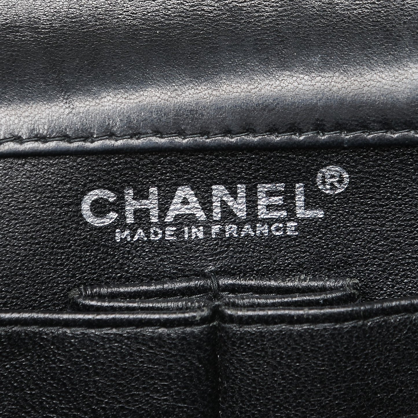 Patent Chocolate Bar Flap Black
