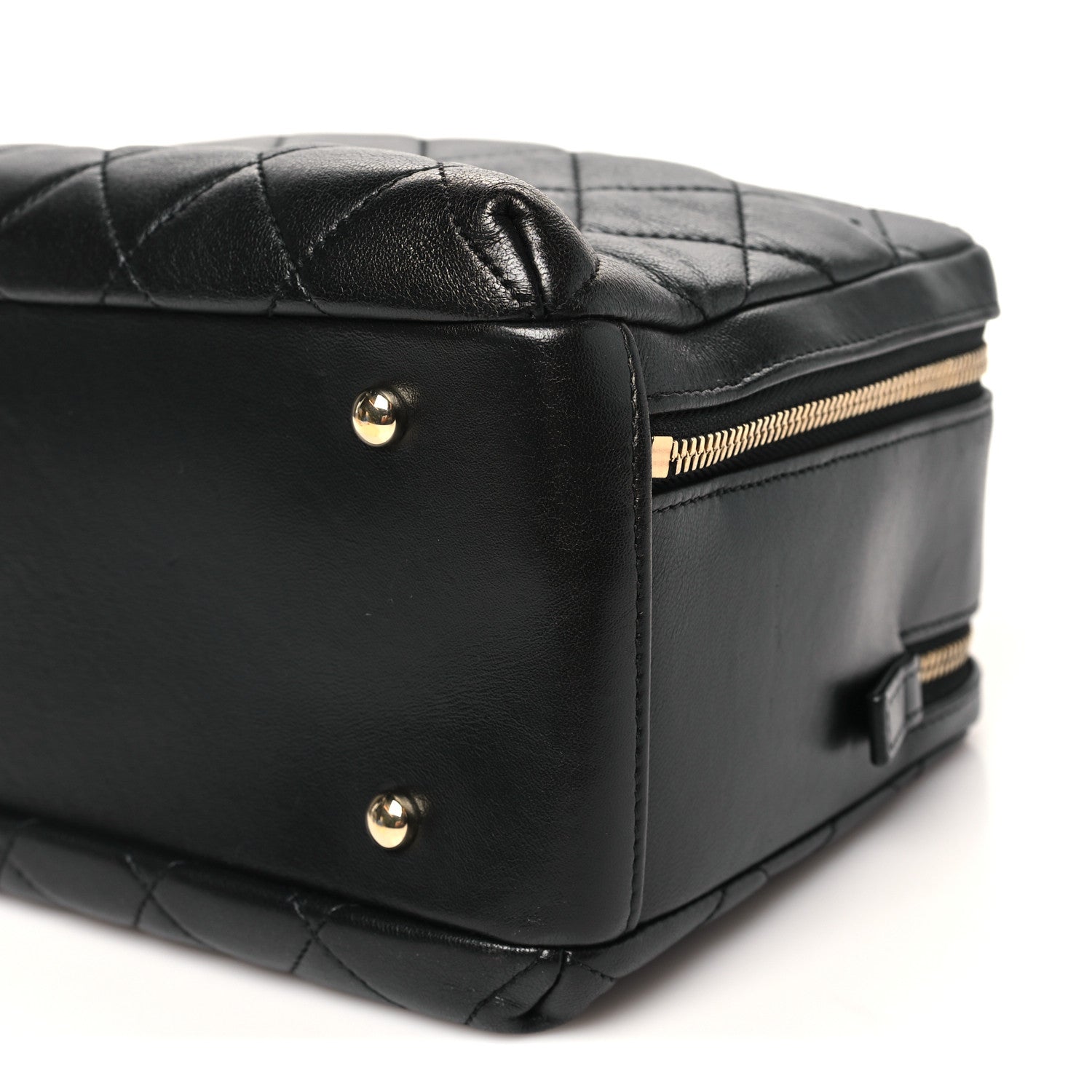 Chanel Lambskin Quilted Medium Trendy CC Bowling Bag Black 10 of 10