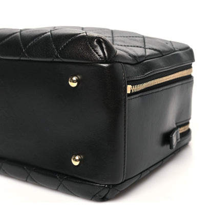 Chanel Lambskin Quilted Medium Trendy CC Bowling Bag Black 10 of 10