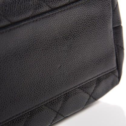 Chanel Caviar Quilted Jumbo Kelly Flap Black 10 of 15