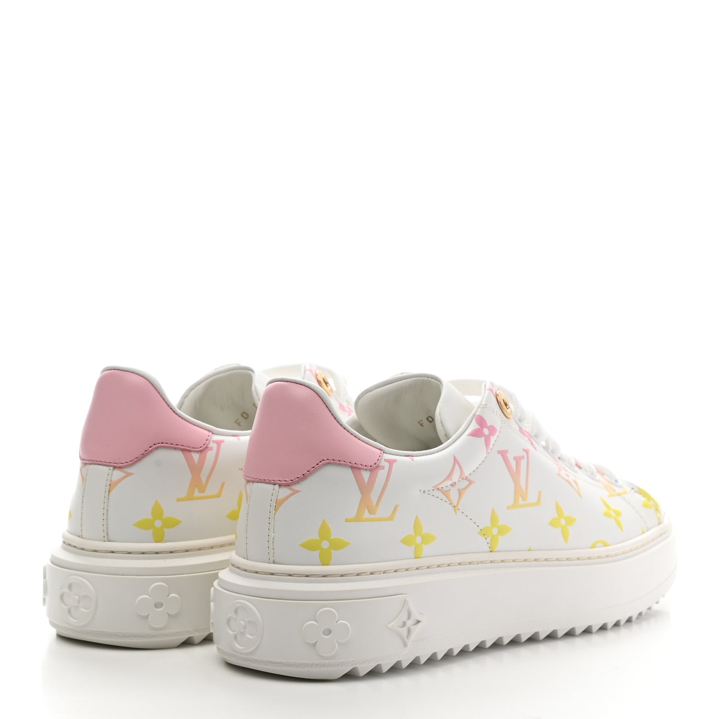 Monogram By The Pool Time Out Sneakers 36 Rose