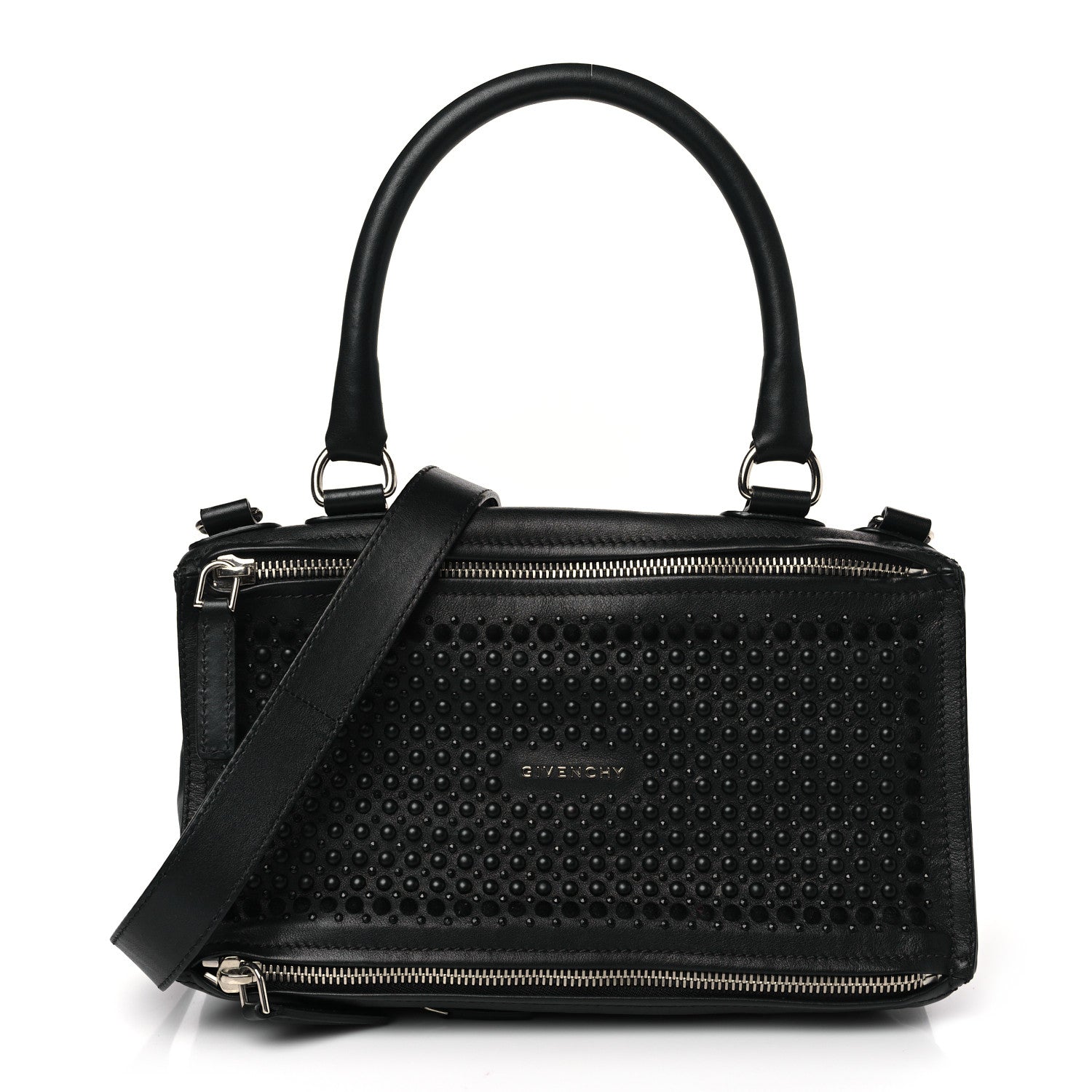 Givenchy Calfskin Embellished Small Pandora Black 1 of 9