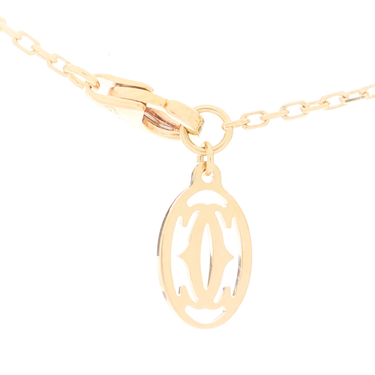 18K Yellow Gold Diamond SM D'Amour Pendant Necklace