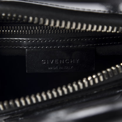 Givenchy Shiny Lord Calfskin Mini Antigona Black 8 of 10
