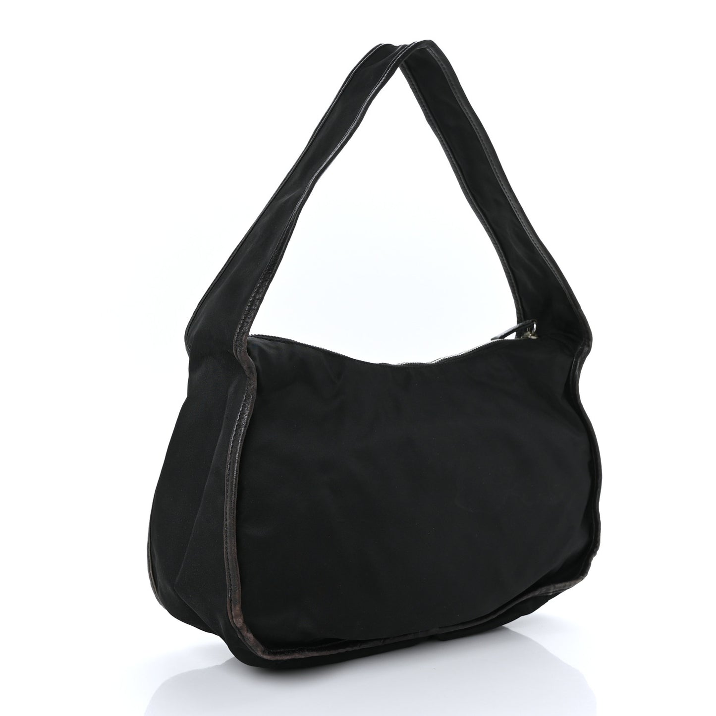 Tessuto Nylon Hobo Black