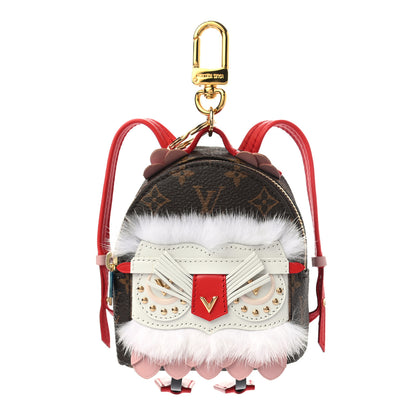 Louis Vuitton Monogram Wild Bag Palm Springs Bag Charm Key Holder 1 of 4