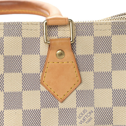 Louis Vuitton Damier Azur Speedy 30 16 of 22