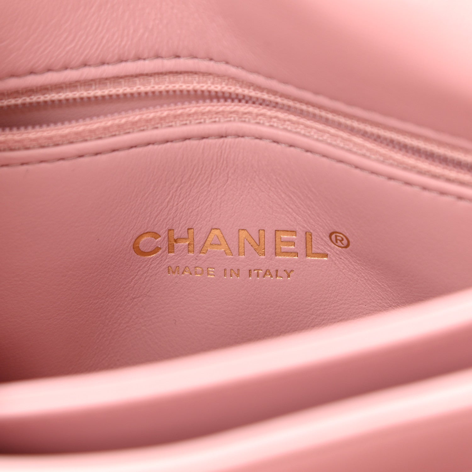Chanel Lambskin Quilted Color Match Small Flap Light Pink 6 of 11
