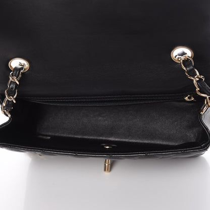Chanel Lambskin Quilted Mini Rectangular Flap Black 5 of 12