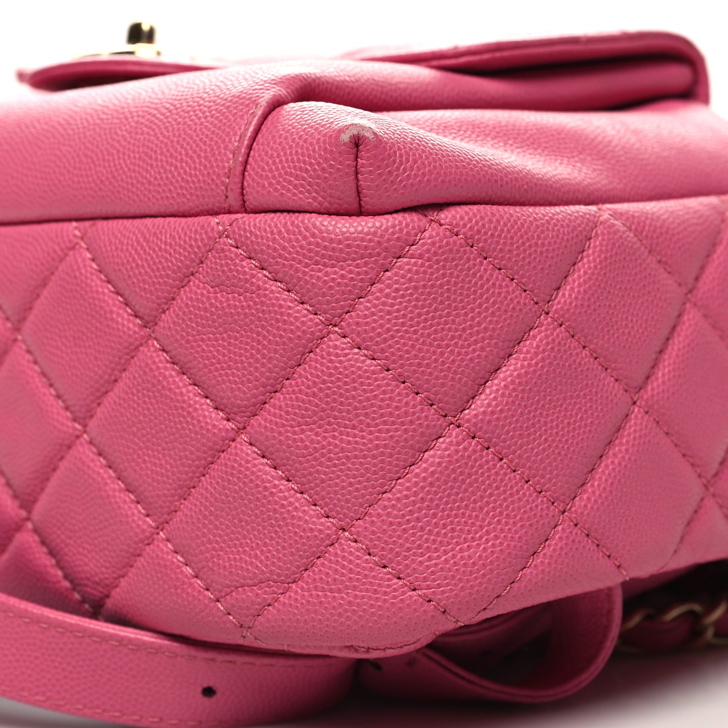 Caviar Quilted Large CC Day Backpack Pink