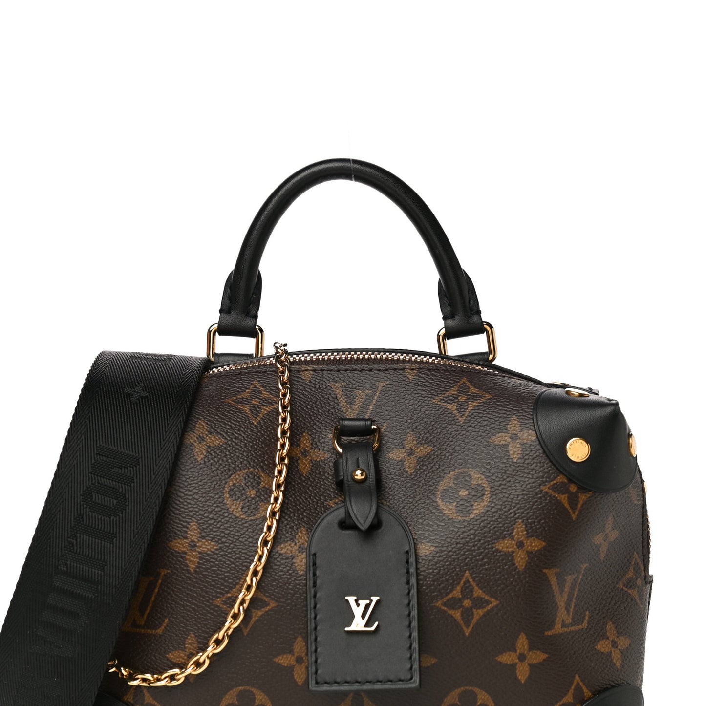 Monogram Petite Malle Souple Black