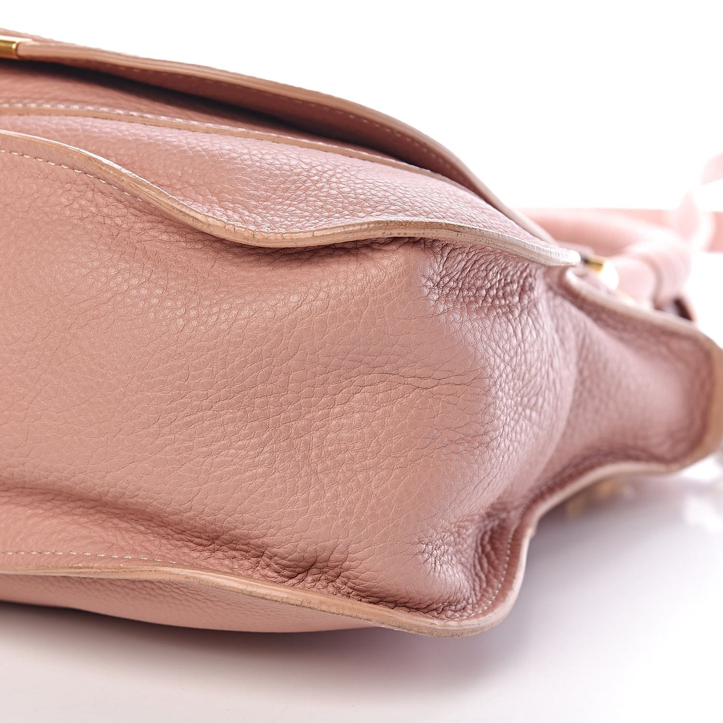 Calfskin Medium Marcie Satchel Anemone Pink