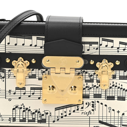 Louis Vuitton Calfskin LV Symphony Petite Malle White Black 12 of 21