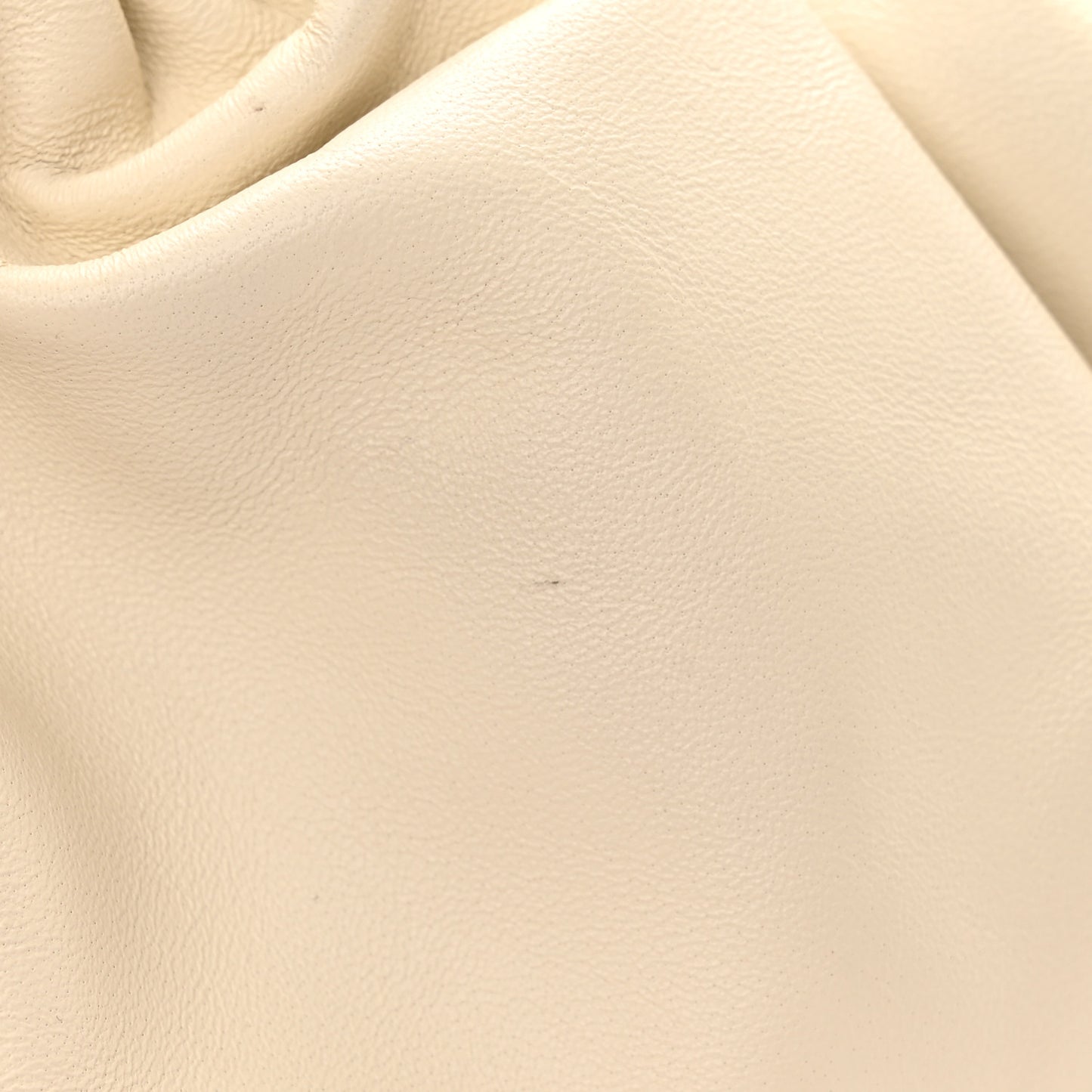 Lambskin Mini Cloud Clutch Pearl