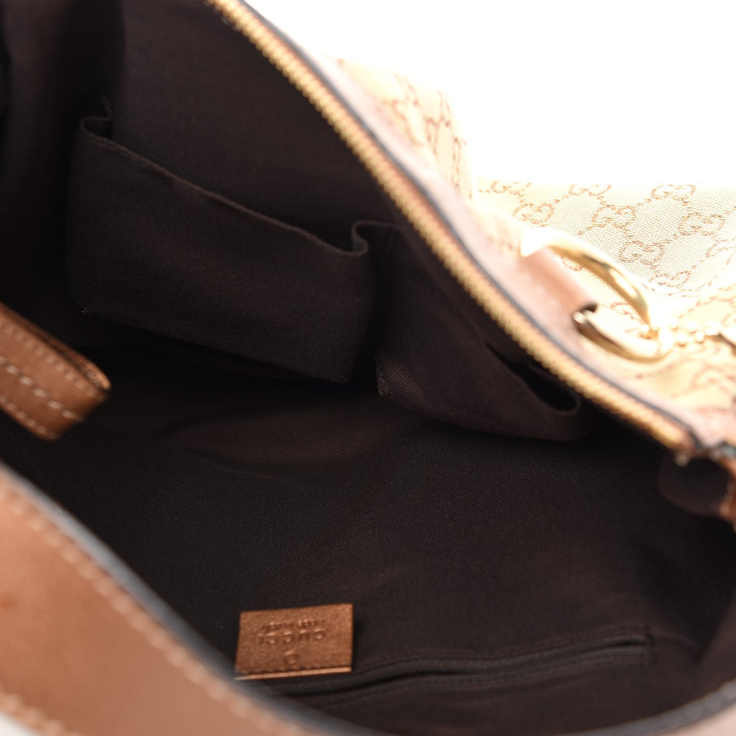 Monogram Medium Sukey Tote Brown