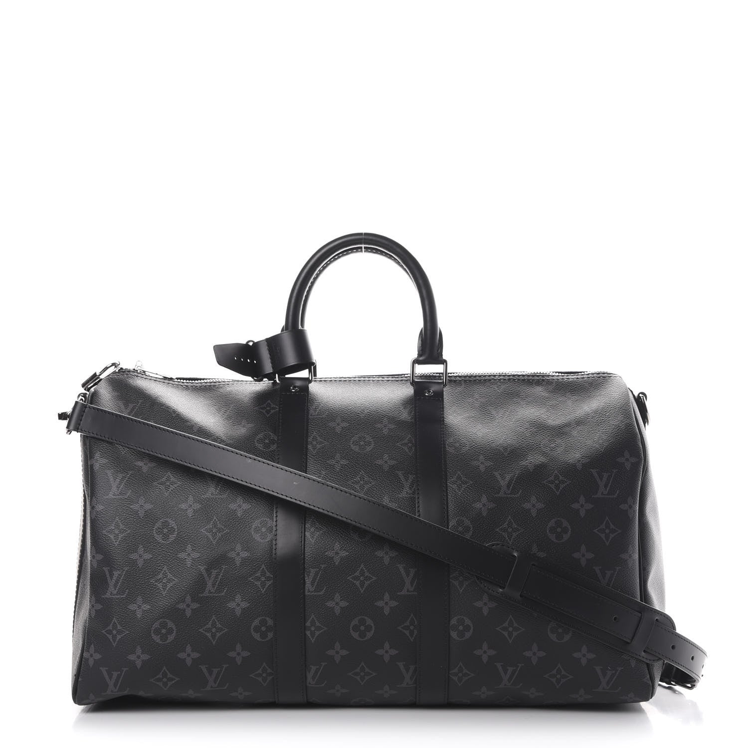 Louis Vuitton Monogram Eclipse Keepall Bandouliere 45 1 of 16