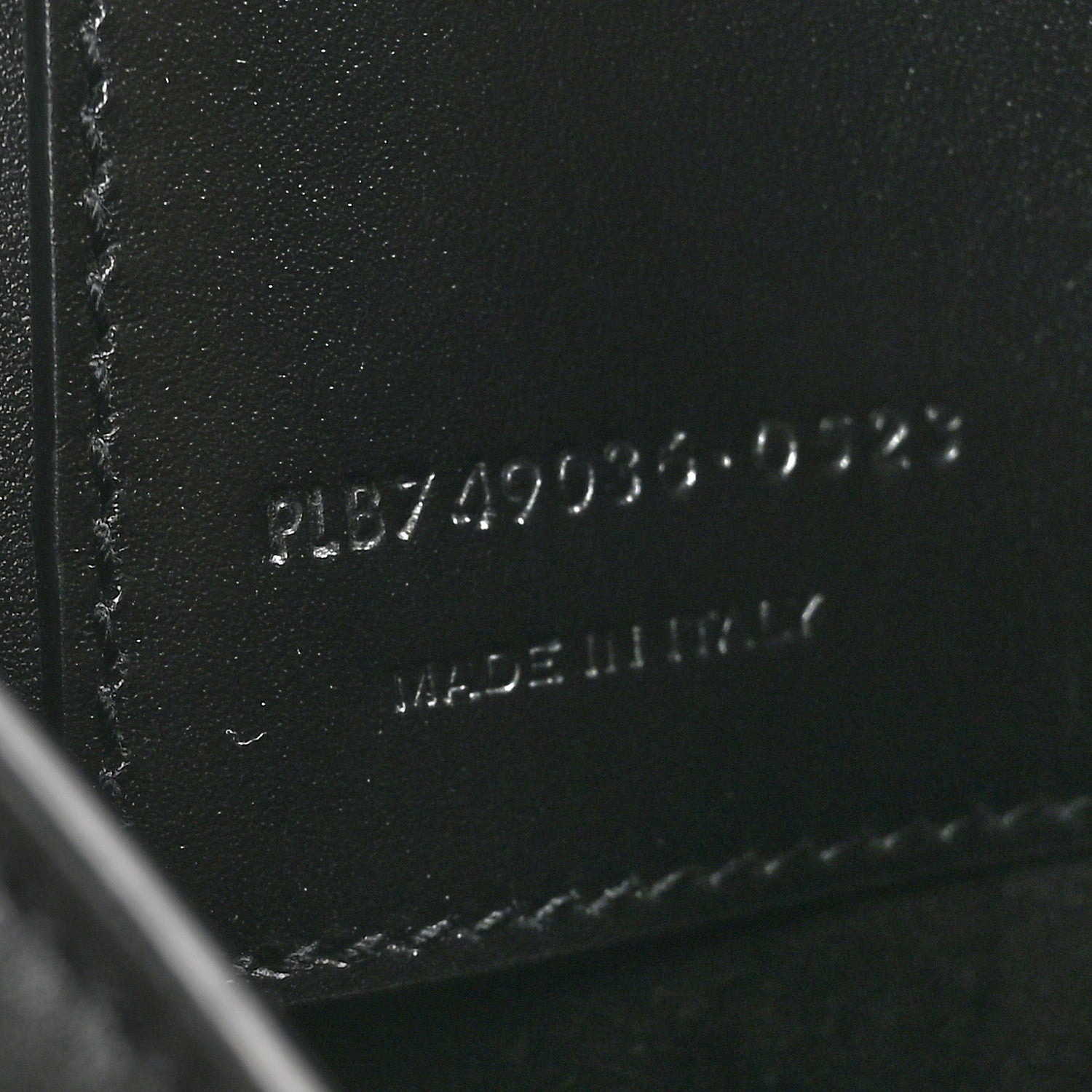 Saint Laurent Shiny Calfskin Le 37 Bucket Bag Black 7 of 10