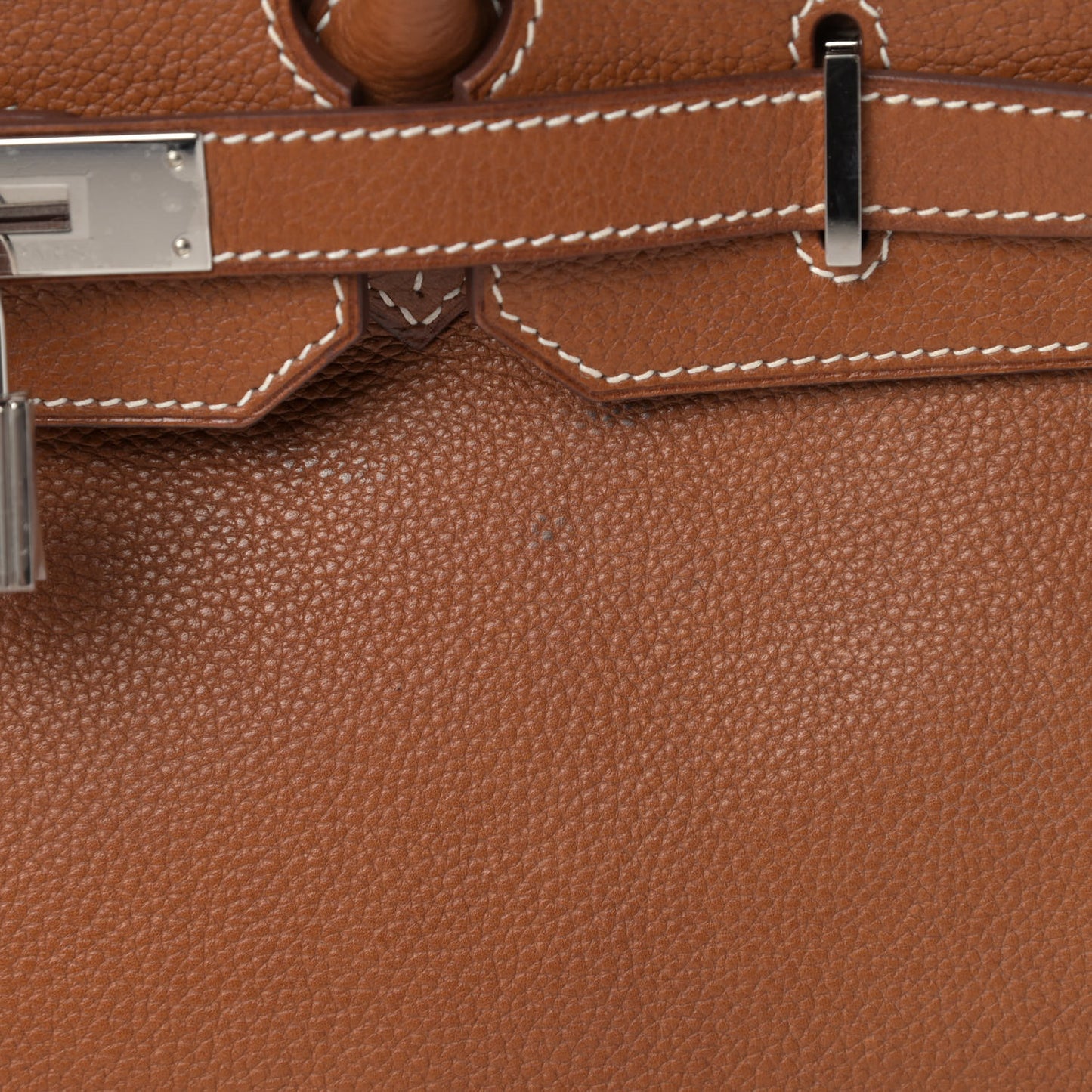 Natural Barenia Faubourg Birkin 35 Fauve