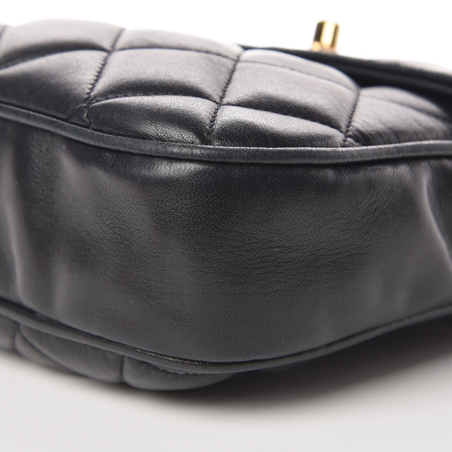 Chanel Lambskin Quilted Mini Flap Black 6 of 13
