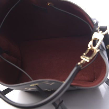 Louis Vuitton Empreinte Monogram Giant Neonoe MM Black Beige 5 of 10