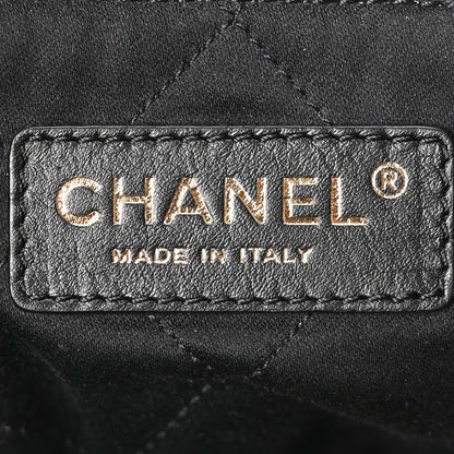 Chanel Shiny Calfskin Quilted Small Chanel 22 Black 7 of 11