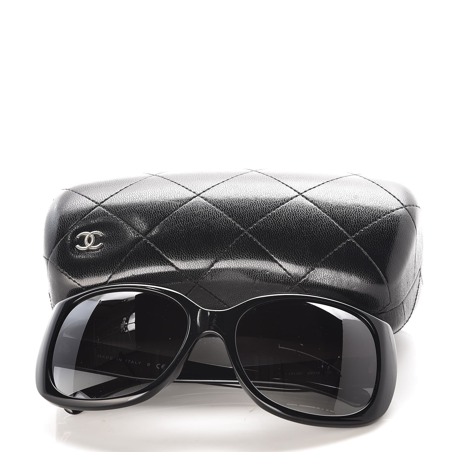 Chanel CC Sunglasses 5183 Black 8 of 8