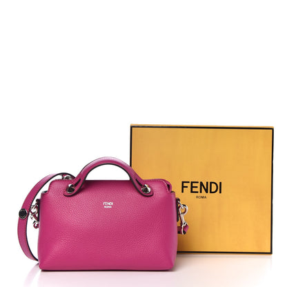 Fendi Vitello Dolce Mini By The Way Boston Bag Magenta 8 of 8