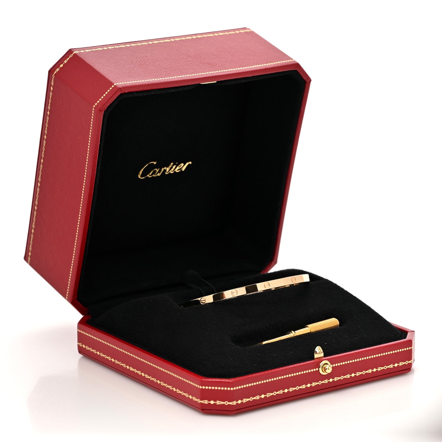 Cartier 18K Yellow Gold Small LOVE Bracelet 18 7 of 7